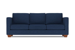 Catalina Queen Size Sleeper Sofa :: Leg Finish: Pecan / Sleeper Option: Deluxe Innerspring Mattress