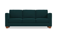 Catalina Queen Size Sleeper Sofa :: Leg Finish: Pecan / Sleeper Option: Memory Foam Mattress