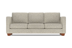 Catalina Queen Size Sleeper Sofa :: Leg Finish: Pecan / Sleeper Option: Deluxe Innerspring Mattress