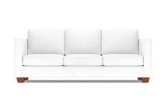 Catalina Queen Size Sleeper Sofa :: Leg Finish: Pecan / Sleeper Option: Memory Foam Mattress