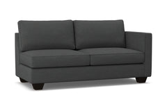 Catalina Right Arm Apartment Size Sofa :: Leg Finish: Espresso / Configuration: RAF - Chaise on the Right