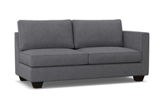 Catalina Right Arm Apartment Size Sofa :: Leg Finish: Espresso / Configuration: RAF - Chaise on the Right