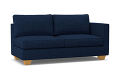 Catalina Right Arm Apartment Size Sofa :: Leg Finish: Natural / Configuration: RAF - Chaise on the Right