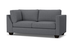 Catalina Right Arm Corner Apt Size Sofa :: Leg Finish: Espresso / Configuration: RAF - Chaise on the Right