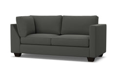 Catalina Right Arm Corner Apt Size Sofa :: Leg Finish: Espresso / Configuration: RAF - Chaise on the Right