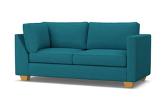 Catalina Right Arm Corner Apt Size Sofa :: Leg Finish: Natural / Configuration: RAF - Chaise on the Right