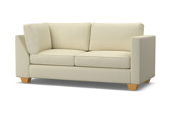 Catalina Right Arm Corner Apt Size Sofa :: Leg Finish: Natural / Configuration: RAF - Chaise on the Right