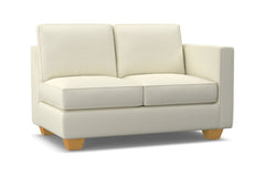 Catalina Right Arm Loveseat :: Leg Finish: Natural / Configuration: RAF - Chaise on the Right