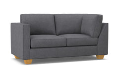 Catalina Left Arm Corner Loveseat :: Leg Finish: Natural / Configuration: LAF - Chaise on the Left