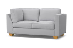 Catalina Right Arm Corner Apt Size Sofa :: Leg Finish: Natural / Configuration: RAF - Chaise on the Right
