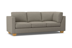 Catalina Left Arm Corner Sofa :: Leg Finish: Natural / Configuration: LAF - Chaise on the Left