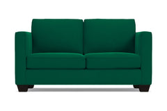 Catalina Apartment Size Sleeper Sofa :: Leg Finish: Espresso / Sleeper Option: Memory Foam Mattress
