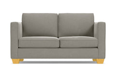 Catalina Apartment Size Sleeper Sofa :: Leg Finish: Natural / Sleeper Option: Deluxe Innerspring Mattress