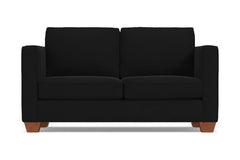 Catalina Twin Size Sleeper Sofa :: Leg Finish: Pecan / Sleeper Option: Deluxe Innerspring Mattress