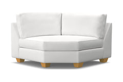 Catalina Round Corner :: Leg Finish: Natural