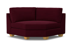 Catalina Round Corner :: Leg Finish: Natural