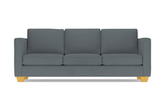 Catalina Queen Size Sleeper Sofa :: Leg Finish: Natural / Sleeper Option: Deluxe Innerspring Mattress