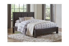 Clifton Platform Bed GRAPHITE