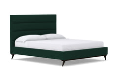 Cooper Upholstered Bed :: Leg Finish: Espresso / Size: Queen Size