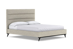 Cooper Upholstered Bed :: Leg Finish: Espresso / Size: Queen Size