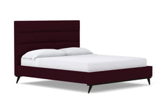 Cooper Upholstered Bed :: Leg Finish: Espresso / Size: Queen Size