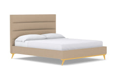Cooper Upholstered Bed :: Leg Finish: Natural / Size: King