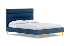 Cooper Upholstered Bed :: Leg Finish: Natural / Size: Full Size