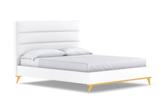 Cooper Upholstered Bed :: Leg Finish: Natural / Size: California King