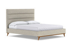 Cooper Upholstered Bed :: Leg Finish: Pecan / Size: Full Size