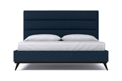 Cooper Upholstered Bed :: Leg Finish: Espresso / Size: Queen Size