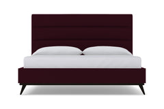 Cooper Upholstered Bed :: Leg Finish: Espresso / Size: Queen Size