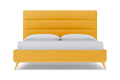 Cooper Upholstered Bed :: Leg Finish: Natural / Size: Full Size