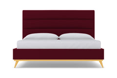Cooper Upholstered Bed :: Leg Finish: Natural / Size: King