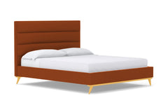 Cooper Upholstered Bed :: Leg Finish: Natural / Size: Full Size