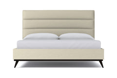 Cooper Upholstered Bed :: Leg Finish: Espresso / Size: California King