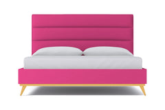 Cooper Upholstered Bed :: Leg Finish: Natural / Size: Queen Size