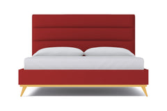 Cooper Upholstered Bed :: Leg Finish: Natural / Size: King