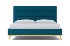 Cooper Upholstered Bed :: Leg Finish: Natural / Size: California King