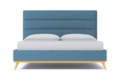 Cooper Upholstered Bed :: Leg Finish: Natural / Size: California King