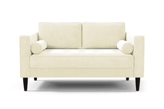 Delilah Apartment Size Sofa :: Leg Finish: Espresso / Size: Apartment Size - 74&quot;w