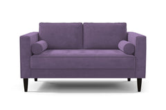 Delilah Apartment Size Sofa :: Leg Finish: Espresso / Size: Apartment Size - 74&quot;w