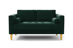 Delilah Loveseat :: Leg Finish: Natural / Size: Loveseat - 60&quot;w