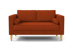 Delilah Loveseat :: Leg Finish: Natural / Size: Loveseat - 60&quot;w