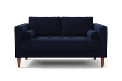 Delilah Loveseat :: Leg Finish: Pecan / Size: Loveseat - 60&quot;w