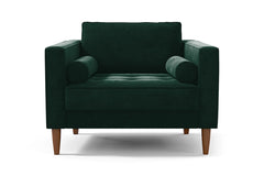 Delilah Chair :: Leg Finish: Pecan