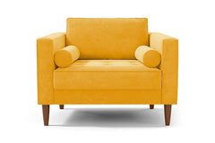 Delilah Chair :: Leg Finish: Pecan