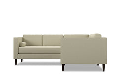 Delilah 2pc L-Sectional Sofa :: Leg Finish: Espresso