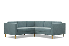 Delilah 2pc L-Sectional Sofa :: Leg Finish: Natural