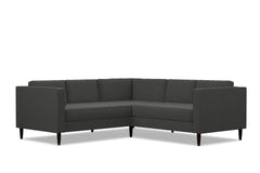 Delilah 2pc L-Sectional Sofa :: Leg Finish: Espresso