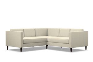 Delilah 2pc L-Sectional Sofa :: Leg Finish: Espresso